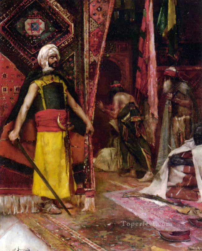 assassin Jean Joseph Benjamin Constant Orientalist Oil Paintings